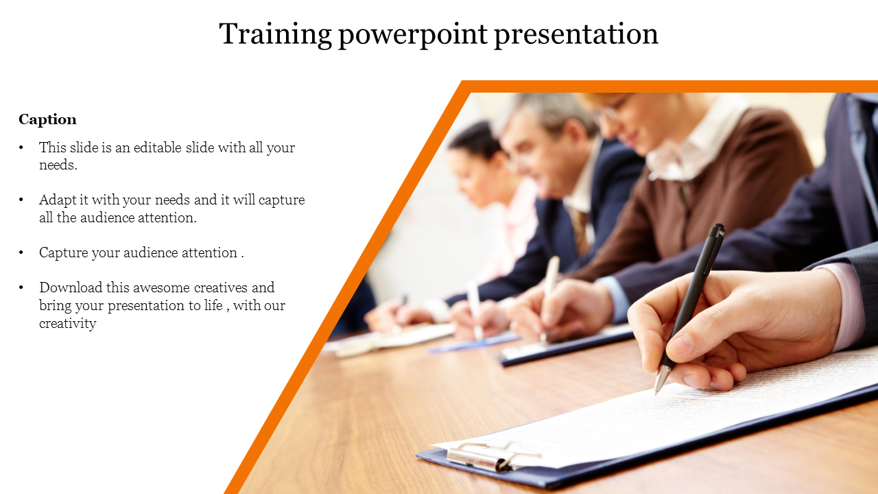 Ready To Use Training PowerPoint Presentation Template
